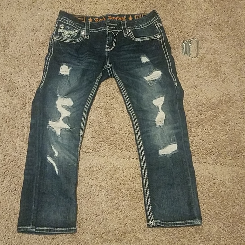 Rock Revival Capris
